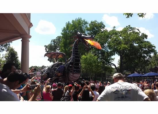 fire breathing dragon