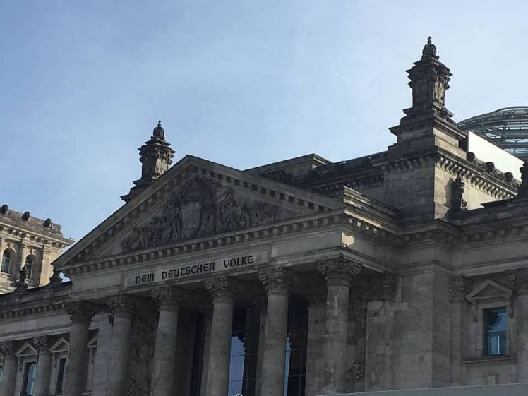 Reichstag outside